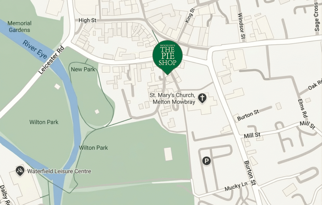 Map of The Pie Shop